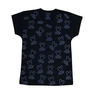 تی شرت آستین کوتاه زنانه مدل چاپی