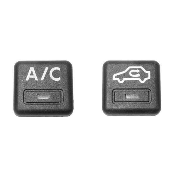 کلید کولر و تهویه خودرو قطعه سازان کبیر مدل KEY-405-356 مناسب برای پژو 405 مجموعه 2 عددی