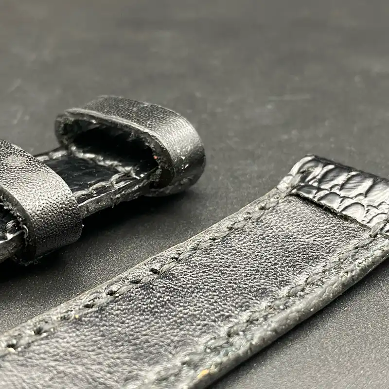 بند ساعت مچی مدل  20MM bl0 natural Leather