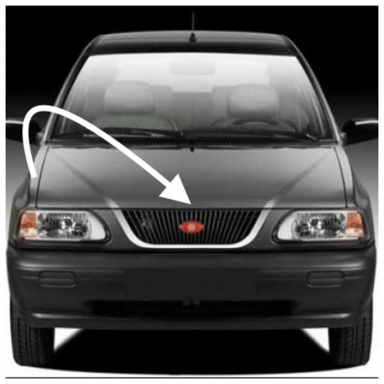 جلوپنجره خودرو مدل ABS-10 مناسب برای پراید 141