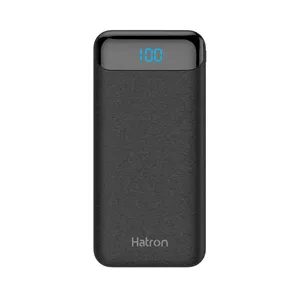  پاوربانک هترون مدل HPB 1070 PQ ظرفیت 10000 میلی آمپر ساعت