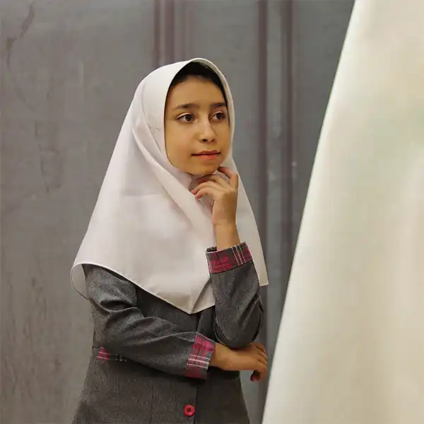 مقنعه مدل دبستان کد 65