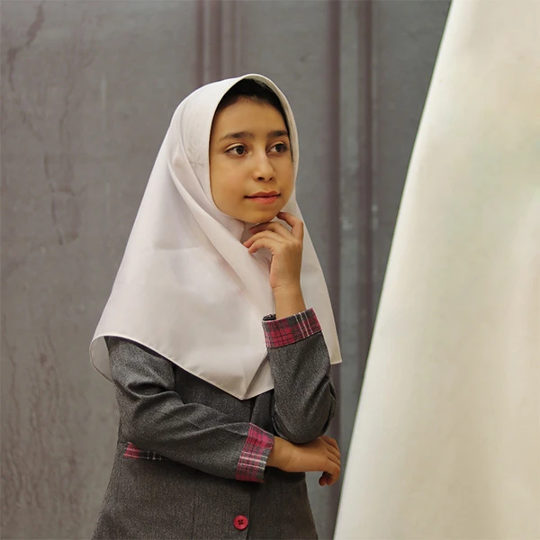 عکس شماره 2 : مقنعه مدل دبستان کد 65