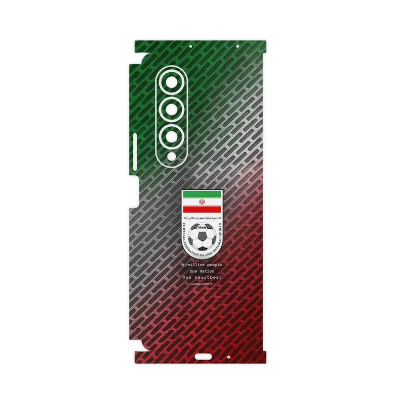 برچسب پوششی ماهوت مدل Iran_National_Football_Team-FullSkin مناسب برای گوشی موبایل سامسونگ Galaxy Z Fold4