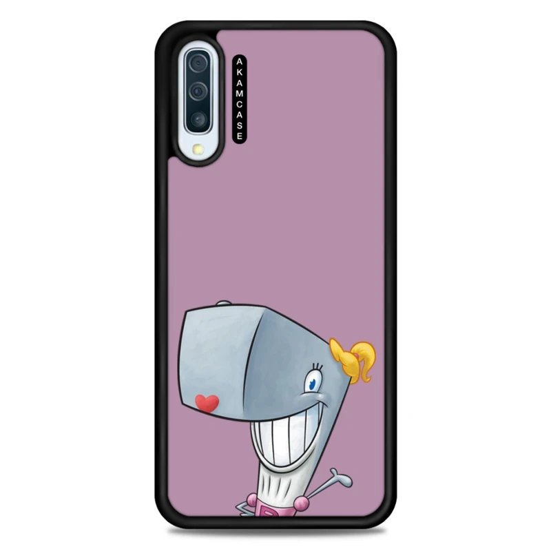 کاور آکام مدل AMC-WSGA50-SPONGE BOB17 مناسب برای گوشی موبایل سامسونگ Galaxy A50