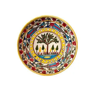 بشقاب سفالی مدل سرو
