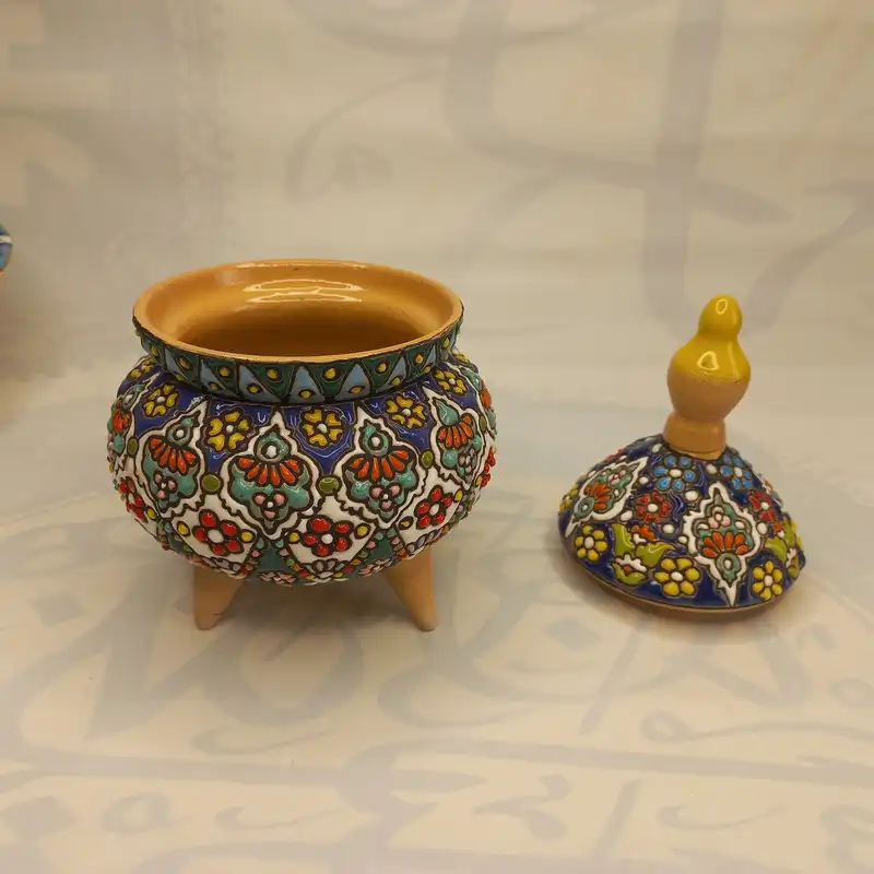 قندان میناکاری کد 02