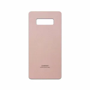 MAHOOT Rose Gold Leather Cover Sticker for Samsung Galaxy Note 8