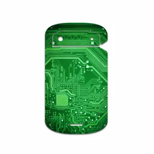 MAHOOT Green-Printed-Circuit-Board Cover Sticker for BlackBerry Bold Touch 9900