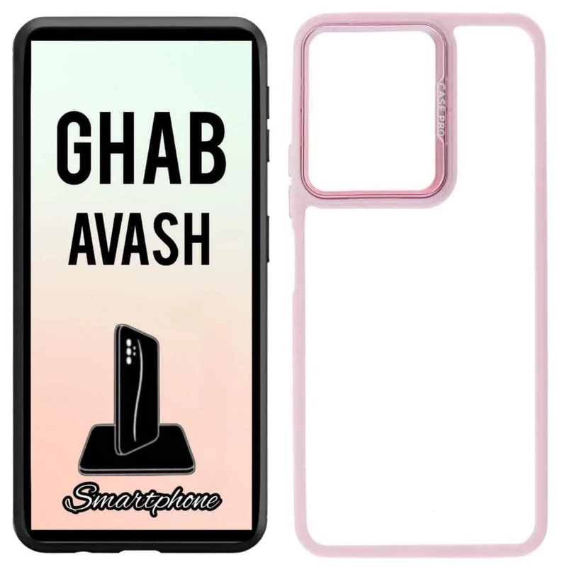 کاور قاب آوش طرح شفاف مدل 004 مناسب برای گوشی موبایل شیائومی REDMI 12C