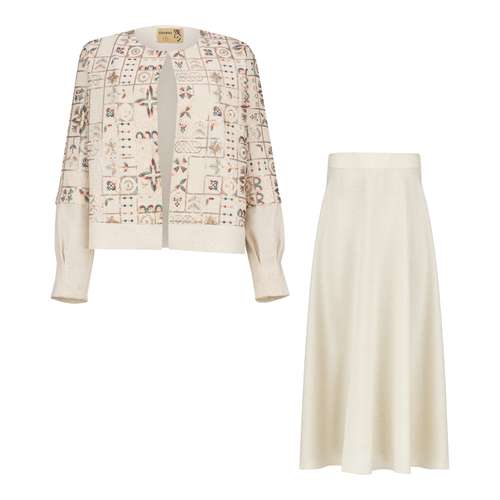 ست کت و دامن زنانه السانا کد 214485