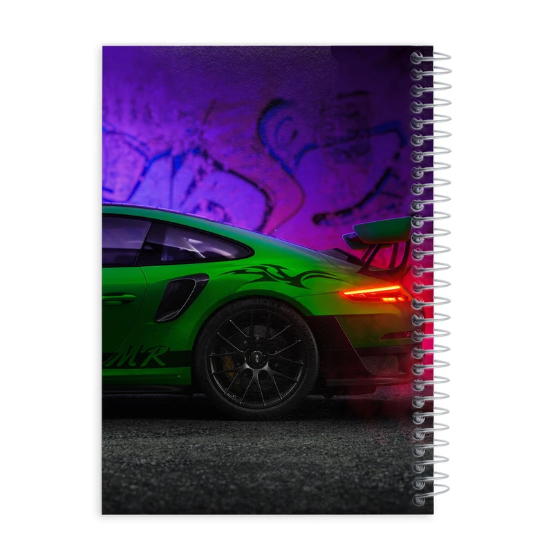 دفتر مشق 100 برگ طرح ماشین کد Vz57