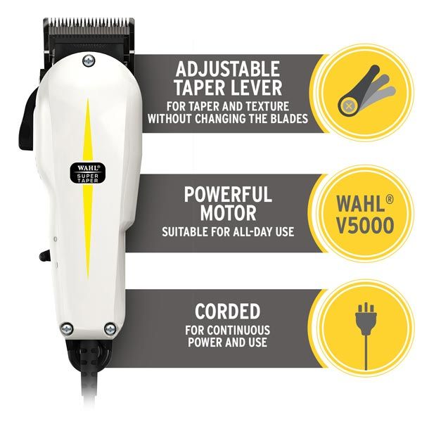 ماشین اصلاح موی سر و صورت وال مدل SUPER TAPER -  - 4