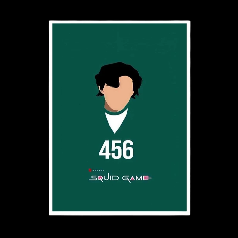 تابلو طرح Squid game 00