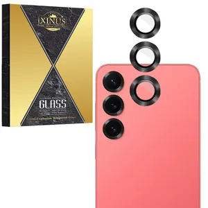 محافظ لنز دوربین فلزی  ژینوس مدل XRING مناسب برای گوشی موبایل سامسونگ Galaxy S25 Plus