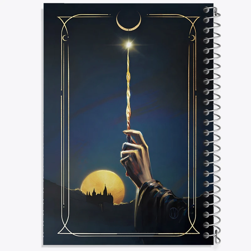 دفتر لیست خرید 50 برگ خندالو طرح هری پاتر (Harry Potter) کد N4905