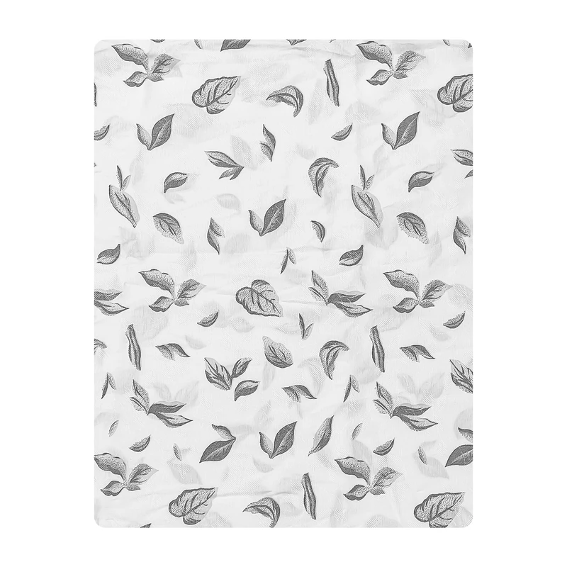 ملحفه آدنو مدل Leaf کد IR205 یک نفره سایز 140x240 سانتی متر