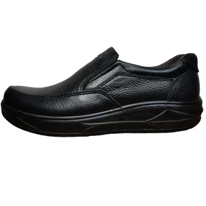 کفش طبی مردانه مدل بروژ کد 3030 رنگ مشکی