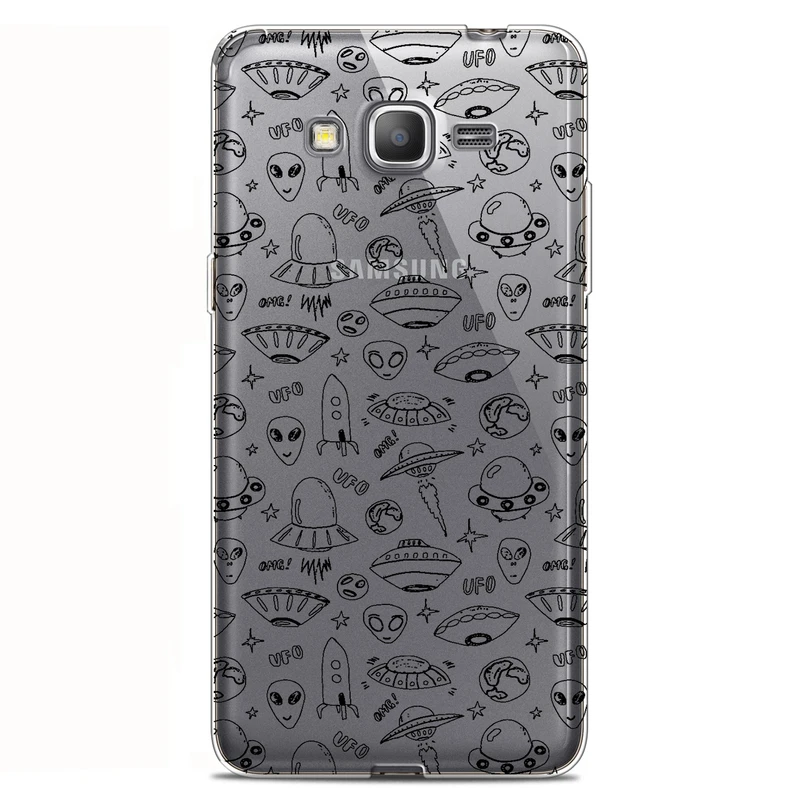 کاور مگافون طرح یوفو مدل C46-B مناسب برای گوشی موبایل سامسونگ Galaxy Grand Prime / G530