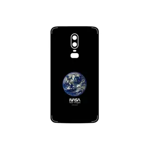 MAHOOT NASA Home Earth Cover Sticker for OnePlus 6