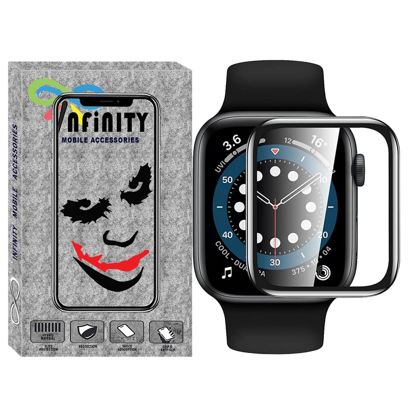 محافظ صفحه نمایش نانو اینفینیتی مدل PMA-IN مناسب برای اپل واچ Series 7 Aluminum 45mm / Series 8 Aluminum 45mm / Series 9 Aluminum 45mm