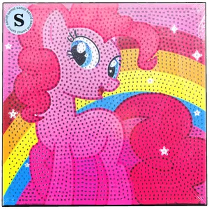 بازی آموزشی سمید مدل ساخت تابلو نقاشی الماسی طرح پونی