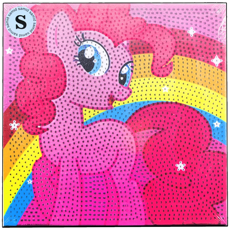 بازی آموزشی سمید مدل ساخت تابلو نقاشی الماسی طرح پونی