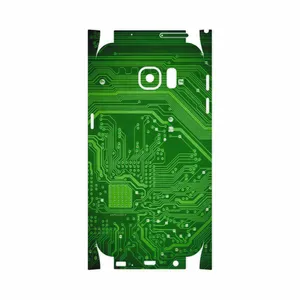 MAHOOT Green Printed Circuit Board-FullSkin Cover Sticker for Samsung Galaxy S7
