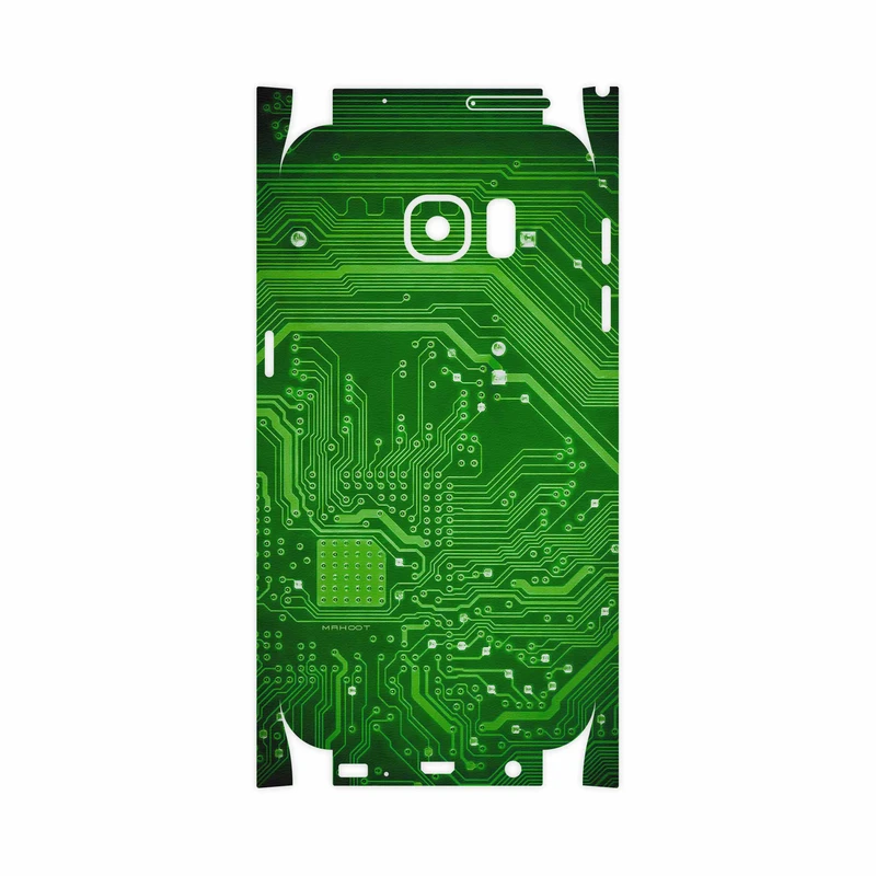 برچسب پوششی ماهوت مدل Green Printed Circuit Board-FullSkin مناسب برای گوشی موبایل سامسونگ Galaxy S7