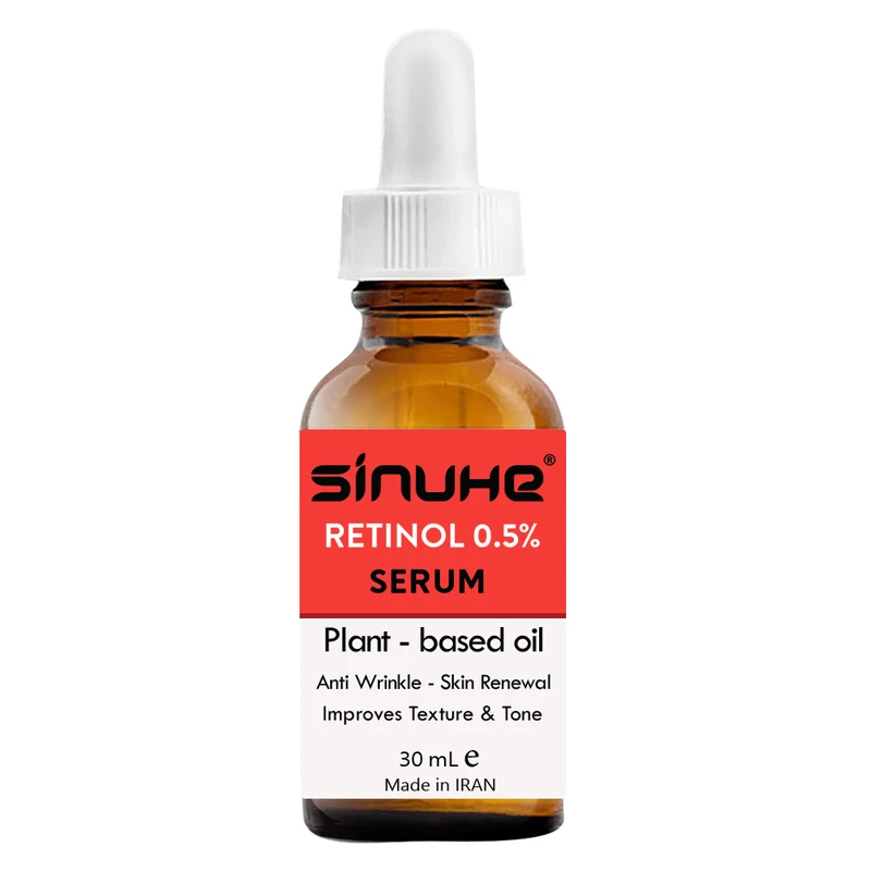 سرم ضد چروک سینوهه مدل رتینول مناسب برای انواع پوست حجم 30 میلی لیتر