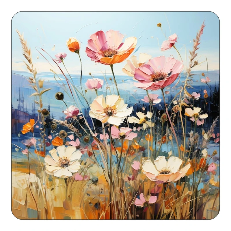 مگنت کاکتی طرح نقاشی رنگ روغن مدل mp71335