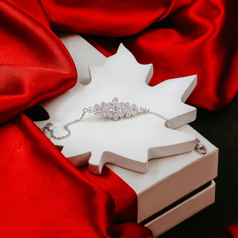 سرویس نقره زنانه جی تی ای مدل زنجیری سرویس نقره زنانه جی تی ای مدل زنجیری