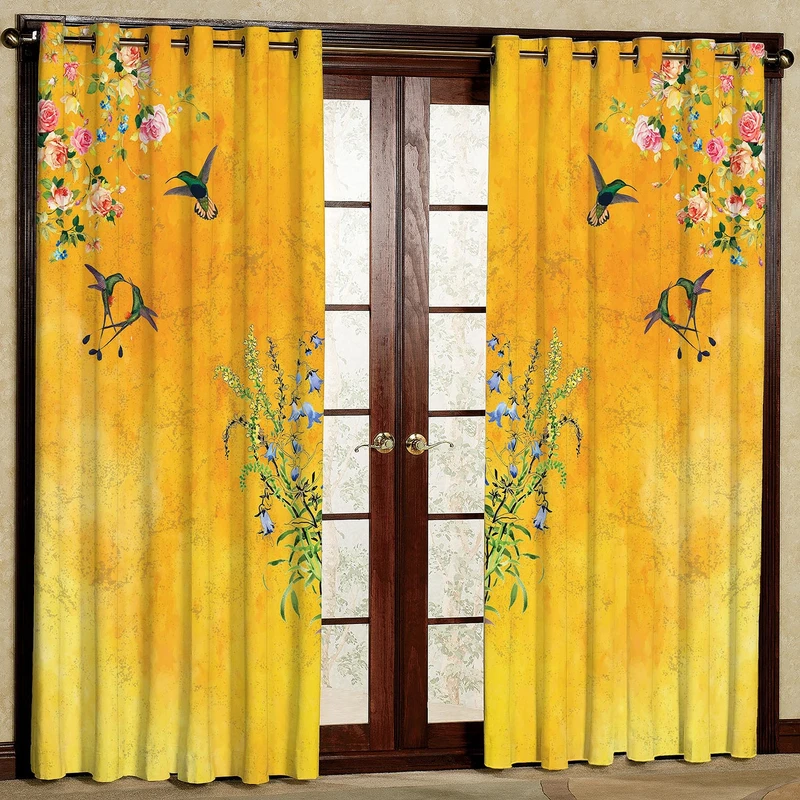 پرده مدل هازان چاپی  کد m 1163 سایز 280x140 سانتی متر