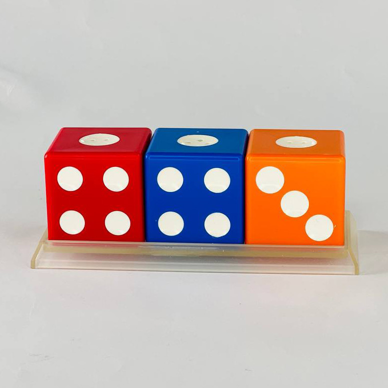 نمک پاش طرح تاس کد D417 مجموعه سه 3 عددی