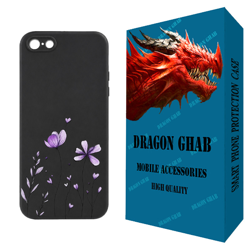  کاور دراگون قاب مدل CHPD طرح Black کد 001 مناسب برای گوشی موبایل اپل iPhone 5