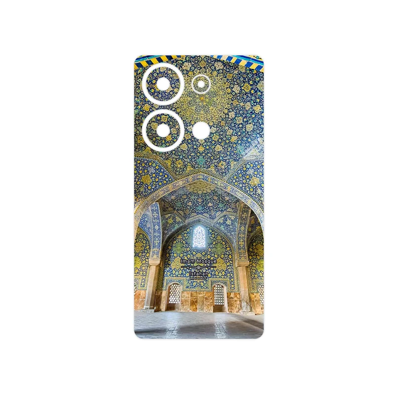 برچسب پوششی ماهوت مدل Imam Mosque in Isfahan مناسب برای گوشی موبایل شیائومی Redmi Note 13 Pro 4G