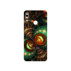 MAHOOT Mathematical Geometric Shape 3 Cover Sticker for Motorola Moto E6 Plus