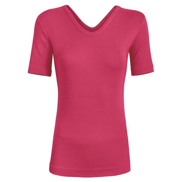 تی شرت زنانه ساروک مدل HYB رنگ سرخابی -  - 1