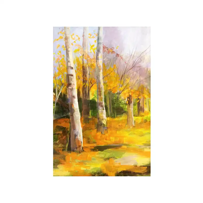 تابلو نقاشی اکرلیک طرح طبیعت