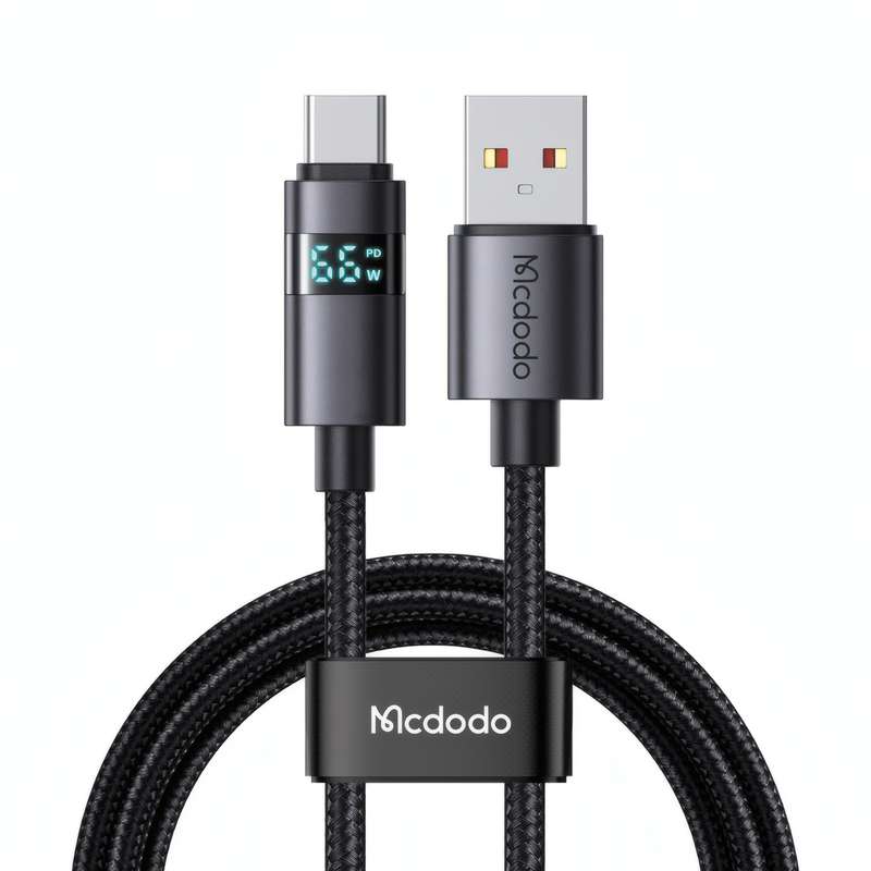 کابل تبدیل USB به USB-C مک دودو مدل CA-652 طول 1.2 متر کابل تبدیل USB به USB-C مک دودو مدل CA-652 طول 1.2 متر