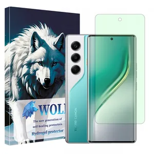 Wolf Hydrogel model anti green screen protector suitable for Tecno Camon 40 Pro mobile phone