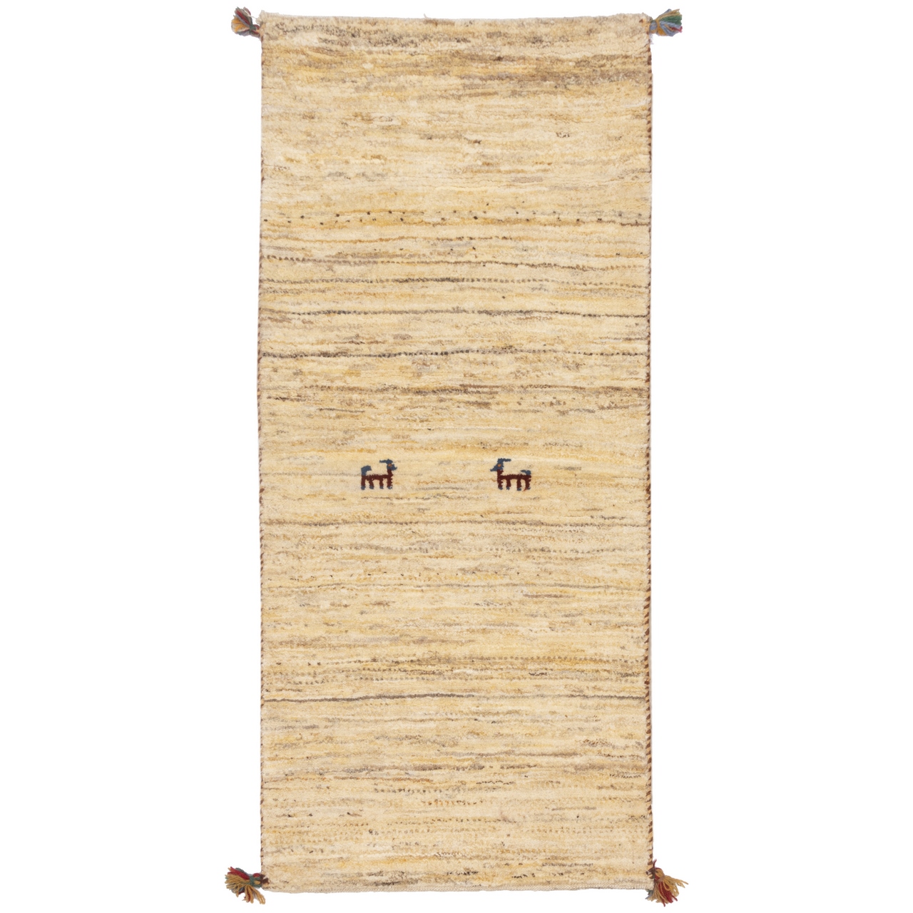 گبه دستباف کناره طول یک و نیم متر سی پرشیا کد 122488