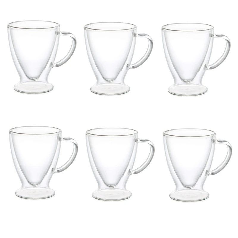 لیوان مدل دو جداره کد 1369n 37 بسته شش عددی