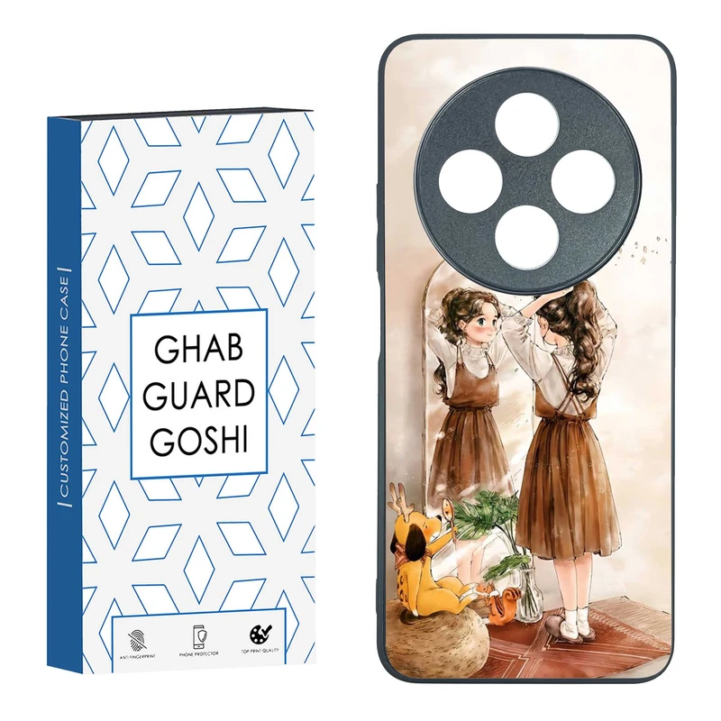 کاور قاب گارد گوشی طرح دخترانه کد TPU-019 مناسب برای گوشی موبایل شیائومی REDMI 14 C