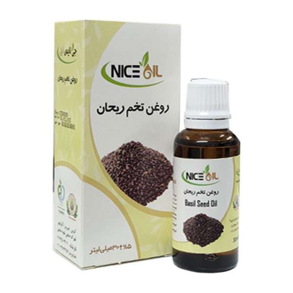 روغن بدن نایس اویل مدل تخم ریحان حجم 30 میلی لیتر