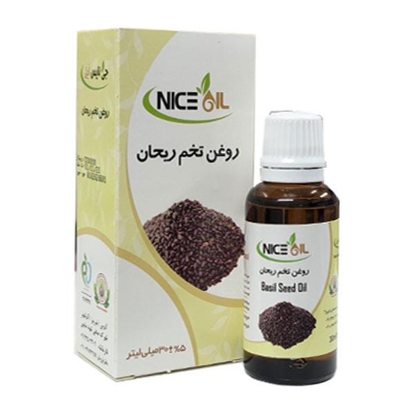 روغن بدن نایس اویل مدل تخم ریحان حجم 30 میلی لیتر