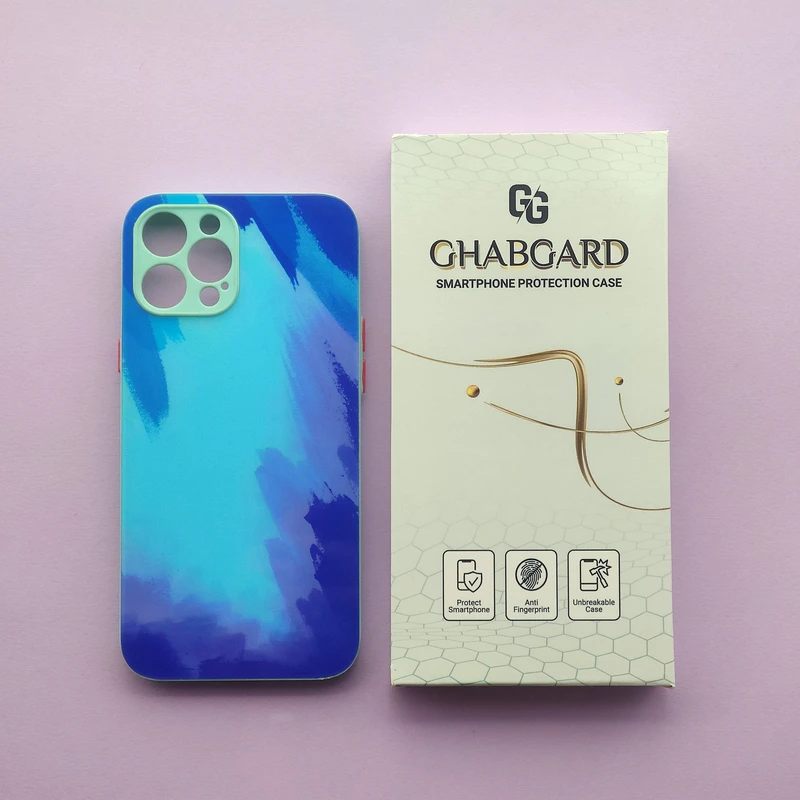 کاور قاب گارد مدل پشت شیشه ای فانتزی مناسب برای گوشی موبایل اپل iPhone 12 Pro Max