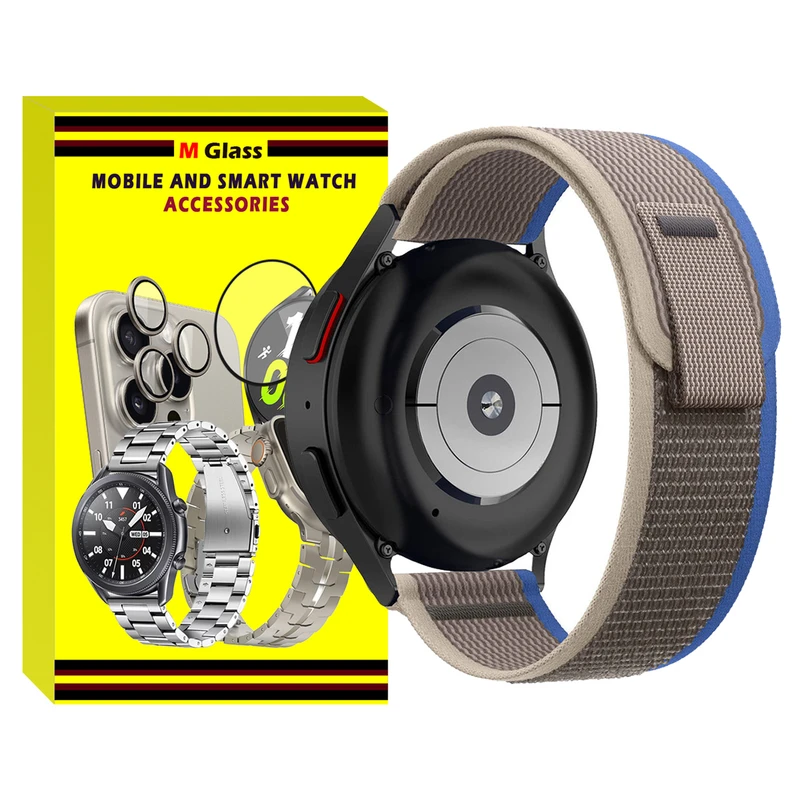 بند ام‌گلس مدل Trail Loop MG مناسب برای ساعت هوشمند سامسونگ Galaxy Watch 4 / Watch 4 Classic / Watch 5 / Watch 5 Pro / Watch 6 / Watch 6 Classic