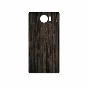 MAHOOT Burned Wood Cover Sticker for BlackBerry Priv