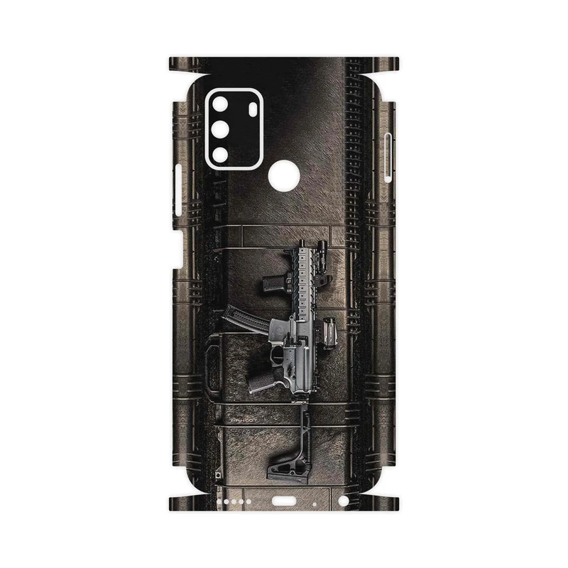 برچسب پوششی ماهوت مدل GUN-FullSkin مناسب برای گوشی موبایل جی پلاس S10 2022
